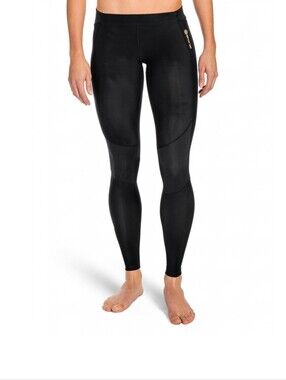 Skins A400 Women's Compression Long Tights Leggings Size Medium Black